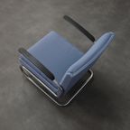 Buisframe Fauteuil S411 - W.h. Gispen Voor Mücke Melder, 1960s thumbnail 6