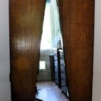 Een Drieluikspiegel, Vintage, Brocante, Retro thumbnail 2
