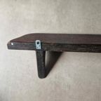 Antieke Wandplank Boekenplank Eiken Plank thumbnail 8
