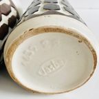 West-germany Jasba Vazen Set Reliëf Decoratie 1960’s thumbnail 7