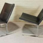 2 Deens Design Vintage Eagle Leren Fauteuils, Kebe Mobler thumbnail 11