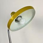 Vintage, Industriële Bureaulamp Faro 70-G – Fase, Okergeel thumbnail 5