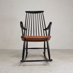 Spijlenstoel, Schommelstoel In De Stijl Van Tapiovaara thumbnail 8