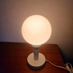 Space Age Opaline Boll Lamp Vintage Design thumbnail 3