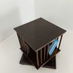 Miniatuur Antieke Boekenkast/Boekenmolen Circa 1900 thumbnail 13