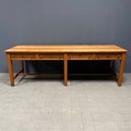 Grote Antieke Draperie Stoffen Tafel thumbnail 8