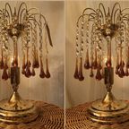 Teardrop Tafellampen Gefumeerd Rook Murano Hollywood thumbnail 10