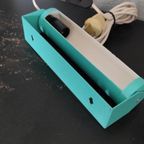 Vintage Wandlampje Bedlampje Ikea Turquoise thumbnail 7