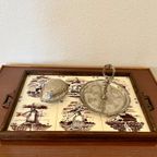 Vintage Dienblad Met Hollandse Tegels thumbnail 3