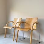 Vintage Houten Thonet Stoelen S320 thumbnail 2