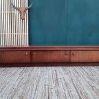 Mid Century Design Lowboard Tv-Meubel Palissander Dressoir thumbnail 13