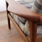 Vintage Design Fauteuil Teak + Nieuwe Stoffering Naar Wens thumbnail 10