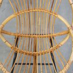 Subtiele Vintage Jaren ’60 Rotan Dutch Design Fauteuil thumbnail 7