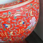 Prachtige Chinese Cachepot Op Voet thumbnail 5