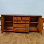 Vintage Landelijk Grenenhout Dressoir Buffetkast Ladekast thumbnail 3