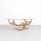 Willy Daro Bonsai Salontafel Messing, 1970S thumbnail 9