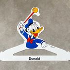Set Van 8 Vintage Walt Disney Donald Duck Kinder Kleerhangers thumbnail 2