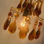 Murano Teardrop Hanglamp Kroonluchter Vintage Kristal thumbnail 13