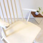Vintage Retro Stoel Spijlenstoel Fauteuil Schommelstoel 60S thumbnail 4