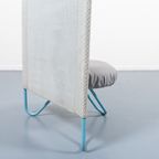 1980’s Rare Italian Design High Back Chair / Stoel From Bonaldo thumbnail 3