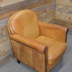 Leren Fauteuil Zware Kwaliteit Schapenleer thumbnail 2