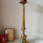 Hoge Messing Kerk Kandelaar thumbnail 2