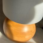 Vintage Xl Beuken Bollamp Vloerlamp thumbnail 3