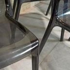 Set Van 4 Vintage Plexiglass Stoelen Eetkamerstoelen thumbnail 13