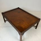 Mahonie Chinese Chippendale Stijl Cocktailtafel thumbnail 7