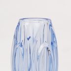 Sklo Union Bullet Vaasje Blauw, 1950s thumbnail 5