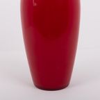 Opalino Red Vase By Venini thumbnail 5