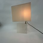Mid-Century Glass Table Lamp , 1960’S thumbnail 3