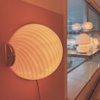 Oval Wall Or Ceiling Lamp Made Of Murano Glass thumbnail 2