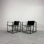 Set Vintage Pastoe Fm60 Fauteuils Tuigleer thumbnail 3