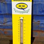 Emaille Duckhams Motor Oil Thermometer. thumbnail 7