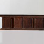 Vintage Italian Sideboard Solid Wood 1960s thumbnail 7