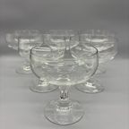 Set Champagne Coupes Edelkristal Schott Zwiesel 6 Stuks thumbnail 2