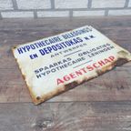 Emaille Bord Beleggings -En Depositokas Antwerpen thumbnail 7