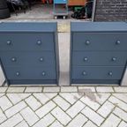 2 Ladekastjes Grijs Set Prijs |Commode thumbnail 2