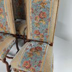 Beech Os De Mouton Tapestry Chairs (Set Of 6) thumbnail 10