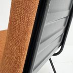 Opnieuw Gestoffeerde Gispen 1401 Fauteuil Van Wim Rietveld, thumbnail 11