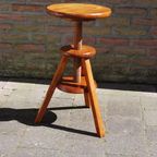 Oude Houten Draaikruk / Plantentafel thumbnail 4