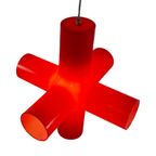 Jan Melis & Ben Oostrum For Dark - Hanging Pendant Lamp - Model ‘Crosslight’ - thumbnail 4