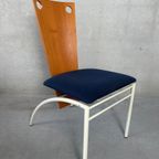 6x Vintage ‘memphis’ Stoelen thumbnail 2