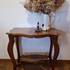 Klassieke Elegante Hollandse Antieke Bijzettafel Sidetable Side Table. thumbnail 2