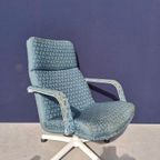 Vintage Rotan Fauteuil, Fifties Design, Rohe Van Sliedrecht thumbnail 17