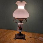 Schattig Brocante Vintage Lampje, Tafellamp, Schemerlamp thumbnail 3