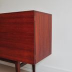 Vintage Deens Dressoir Zwart Wit Lades thumbnail 4