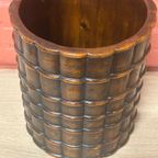 Decoratieve Massief Houten Papiermand In Boekvorm thumbnail 16