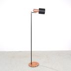 Fog En Morup Koperen Vloerlamp Studio, 1960s thumbnail 4